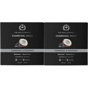 The Man Company Charcoal Soap Charcoal & Coconut (Multi Packs)