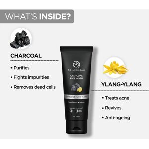 The Man Company Charcoal Face Wash Charcoal & Ylang-Ylang (50ml)