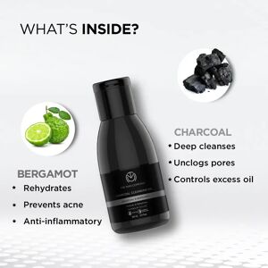 The Man Company Charcoal Cleansing Gel Charcoal & Bergamot