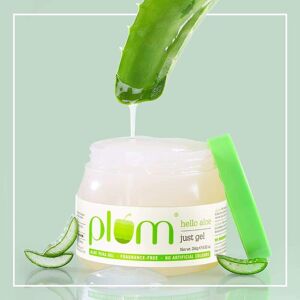 Plum Goodness Hello Aloe Just Gel Aloe Vera Gel For All Skin & Hair Types 99% Natural