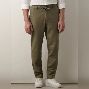 SELECTED HOMME Dark Green Mid Rise Casual Pants