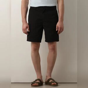 SELECTED HOMME Black Mid Rise Cargo Shorts