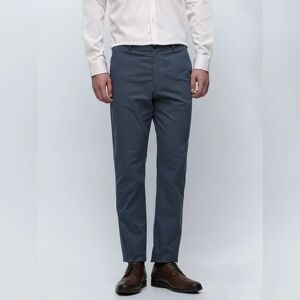 SELECTED HOMME Blue Mid Rise Slim Fit Pants