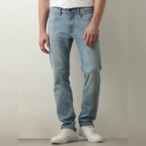 SELECTED HOMME Light Blue Mid Rise Scott Straight Fit Jeans