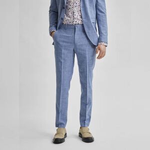 SELECTED HOMME Blue Slim Fit Suit Trousers