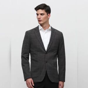 SELECTED HOMME Brown Check Blazer