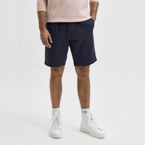 SELECTED HOMME Blue Organic Cotton Sweatshorts