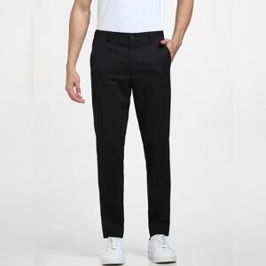 SELECTED HOMME Black Mid Rise Formal Suit-Set Trousers