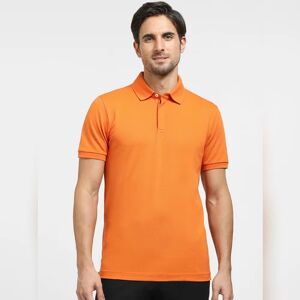 SELECTED HOMME Orange Polo Neck T-shirt