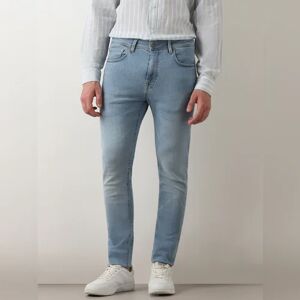 SELECTED HOMME Blue Mid Rise Leon Slim Fit Jeans