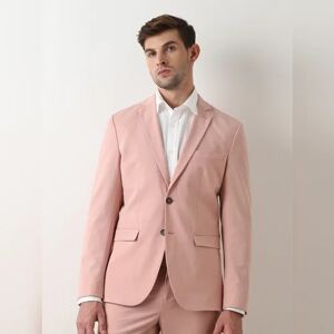 SELECTED HOMME Pink Single Breasted Suit-Set Blazer