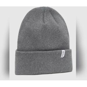 SELECTED HOMME Grey Organic Cotton Beanie