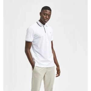 SELECTED HOMME White Polo T-shirt