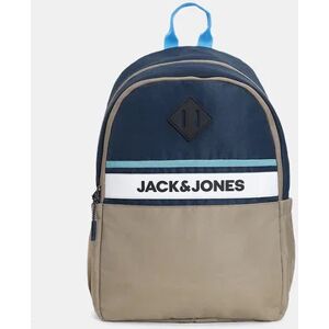 JACK & JONES JACK&JONES Grey Colourblocked Backpack