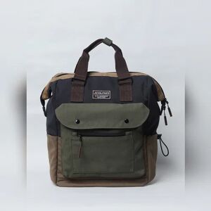 JACK & JONES JACK&JONES Dark Brown Colourblocked Backpack