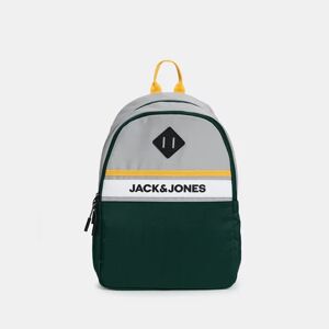 JACK & JONES JACK&JONES Green Colourblocked Backpack