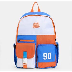 JACK & JONES JACK&JONES Orange Colourblocked Backpack