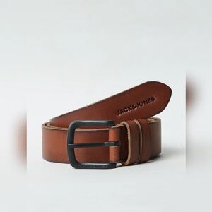 JACK & JONES JACK&JONES Brown Leather Belt