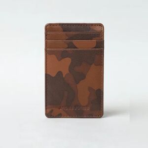 JACK & JONES JACK&JONES Brown Camo Card Holder