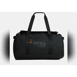 JACK & JONES JACK&JONES Black Logo Print Duffle Bag