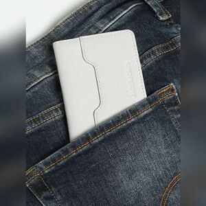 JACK & JONES JACK&JONES Grey Premium Leather Card Holder