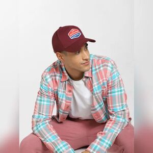 JACK & JONES JACK&JONES Burgundy Baseball Cap