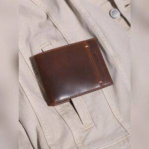 JACK & JONES JACK&JONES Brown Leather Wallet