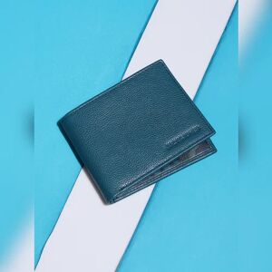 JACK & JONES JACK&JONES Turquoise Leather Wallet