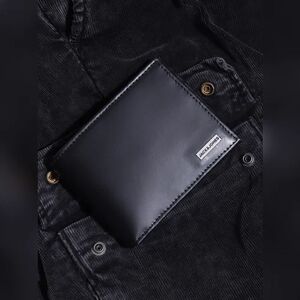 JACK & JONES JACK&JONES Black Leather Wallet