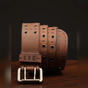 JACK & JONES JACK&JONES Brown Leather Belt