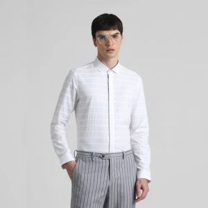 JACK & JONES JACK&JONES White Dobby Full Sleeves Shirt