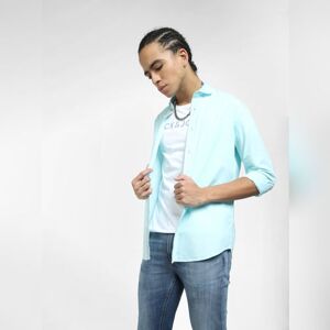 JACK & JONES JACK&JONES Blue Full Sleeves Shirt