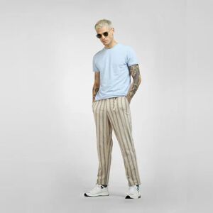 JACK & JONES JACK&JONES Beige Striped Pants