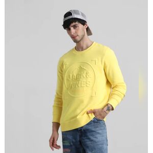 JACK & JONES JACK&JONES Yellow Embossed Logo Sweatshirt