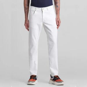 JACK & JONES JACK&JONES White Low Rise Glenn Slim Fit Jeans