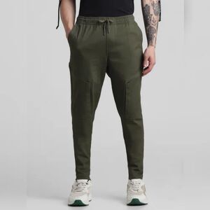 JACK & JONES JACK&JONES Olive Mid Rise Slim Fit Pants