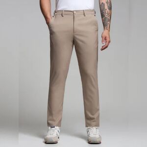 JACK & JONES JACK&JONES Beige Mid Rise Slim Fit Pants