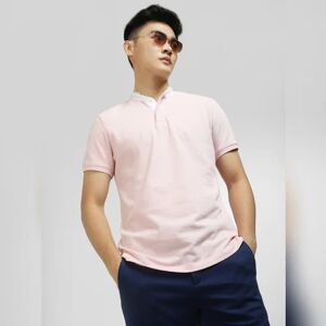 JACK & JONES JACK&JONES Light Pink Polo T-shirt