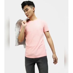 JACK & JONES JACK&JONES Light Pink Crew Neck T-shirt