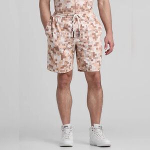 JACK & JONES JACK&JONES Brown Printed Co-ord Set Shorts