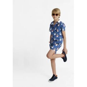 JACK & JONES JUNIOR JACK&JONES Blue Unicorn Print Co-ord Set Shirt