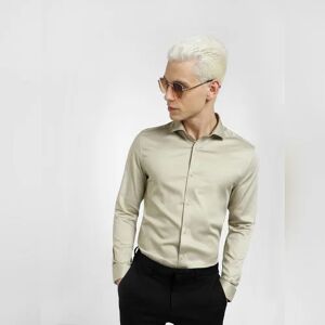 JACK & JONES JACK&JONES Light Brown Full Sleeves Shirt