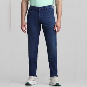 JACK & JONES JACK&JONES Dark Blue Low Rise Glenn Slim Jeans