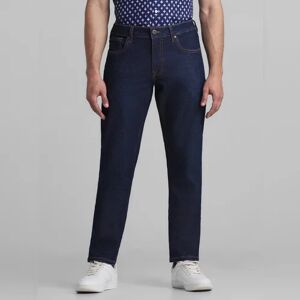 JACK & JONES JACK&JONES Dark Blue Low Rise Glenn Slim Fit Jeans