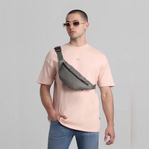 JACK & JONES JACK&JONES Pink Oversized Crew Neck T-shirt