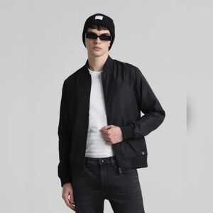 JACK & JONES JACK&JONES Black Regular Fit Bomber Jacket