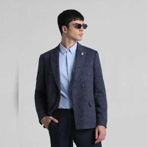 JACK & JONES JACK&JONES Navy Plain Slim Fit Blazer