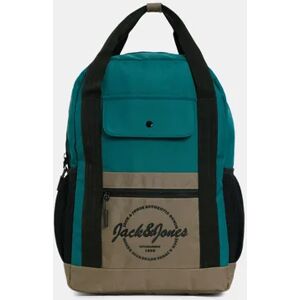 JACK & JONES JACK&JONES Green Colourblocked Everyday Backpack