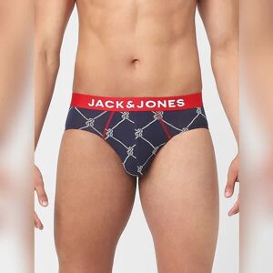 JACK & JONES JACK&JONES Dark Blue Printed Briefs