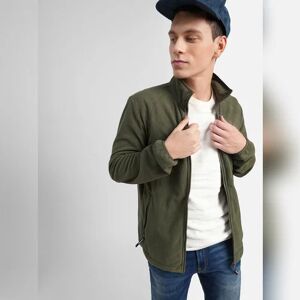 JACK & JONES JACK&JONES Olive Green Polar Jacket